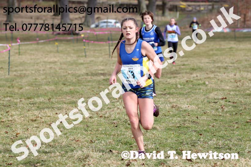 Girls under-15s Start Fitness NEHL, Alnwick. Photo: David T. Hewitson/Sports for All Pics
